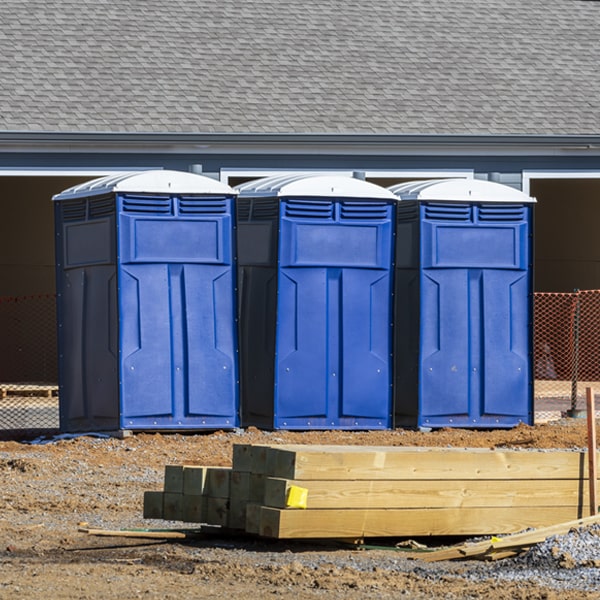 how can i report damages or issues with the porta potties during my rental period in Freetown MA